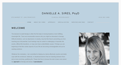 Desktop Screenshot of drdaniellesires.com